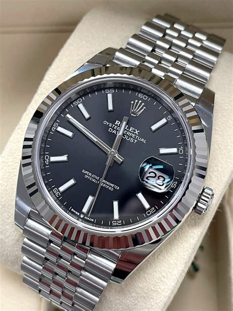 montre rolex homme datejust|rolex datejust black.